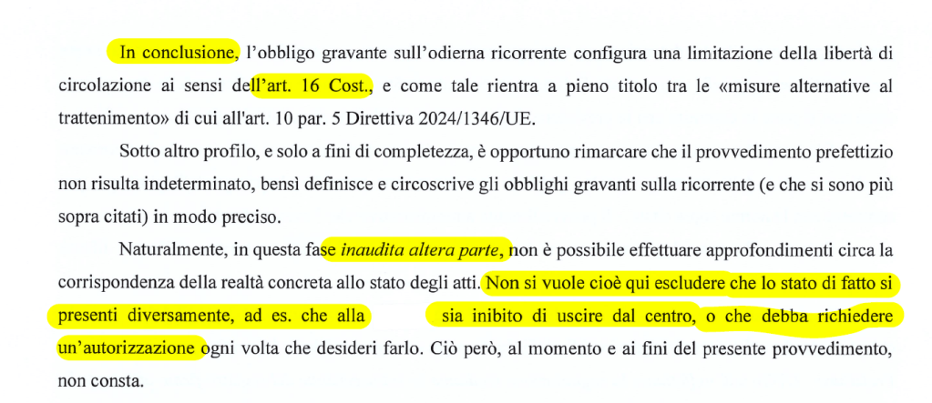 Estratto del decreto del Tribunale di Trieste dell’8 agosto 2026, R.G. 4538/2026